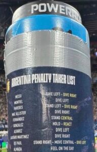 Goalkeeper PK Water Bottle